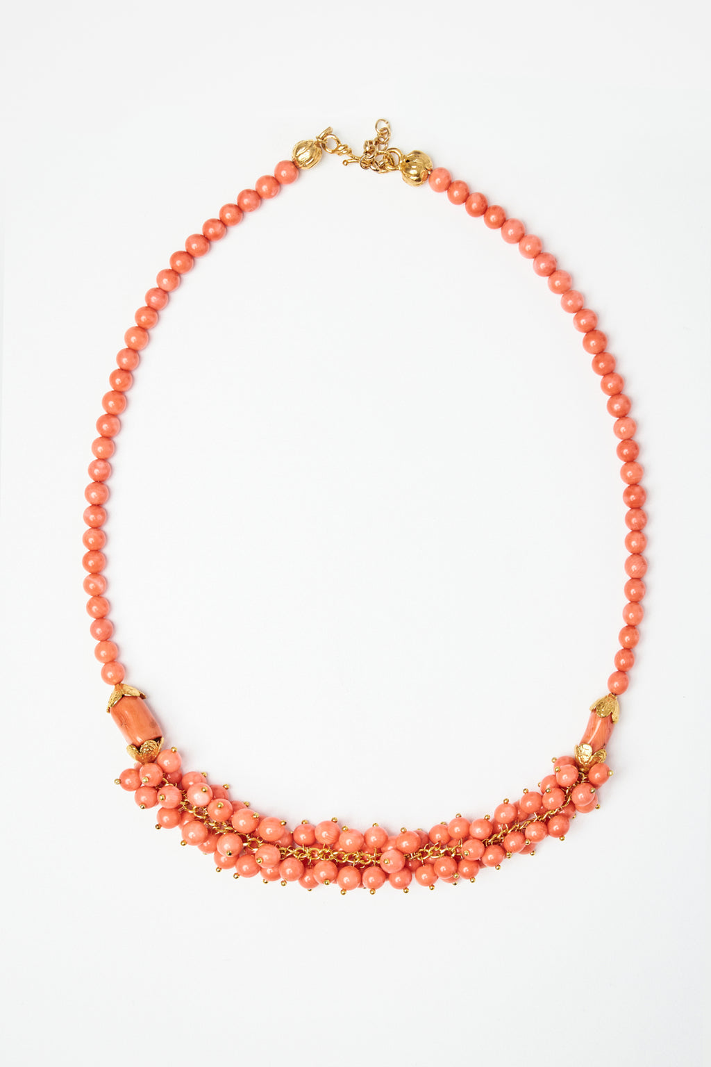 Coral Beaded Necklace
