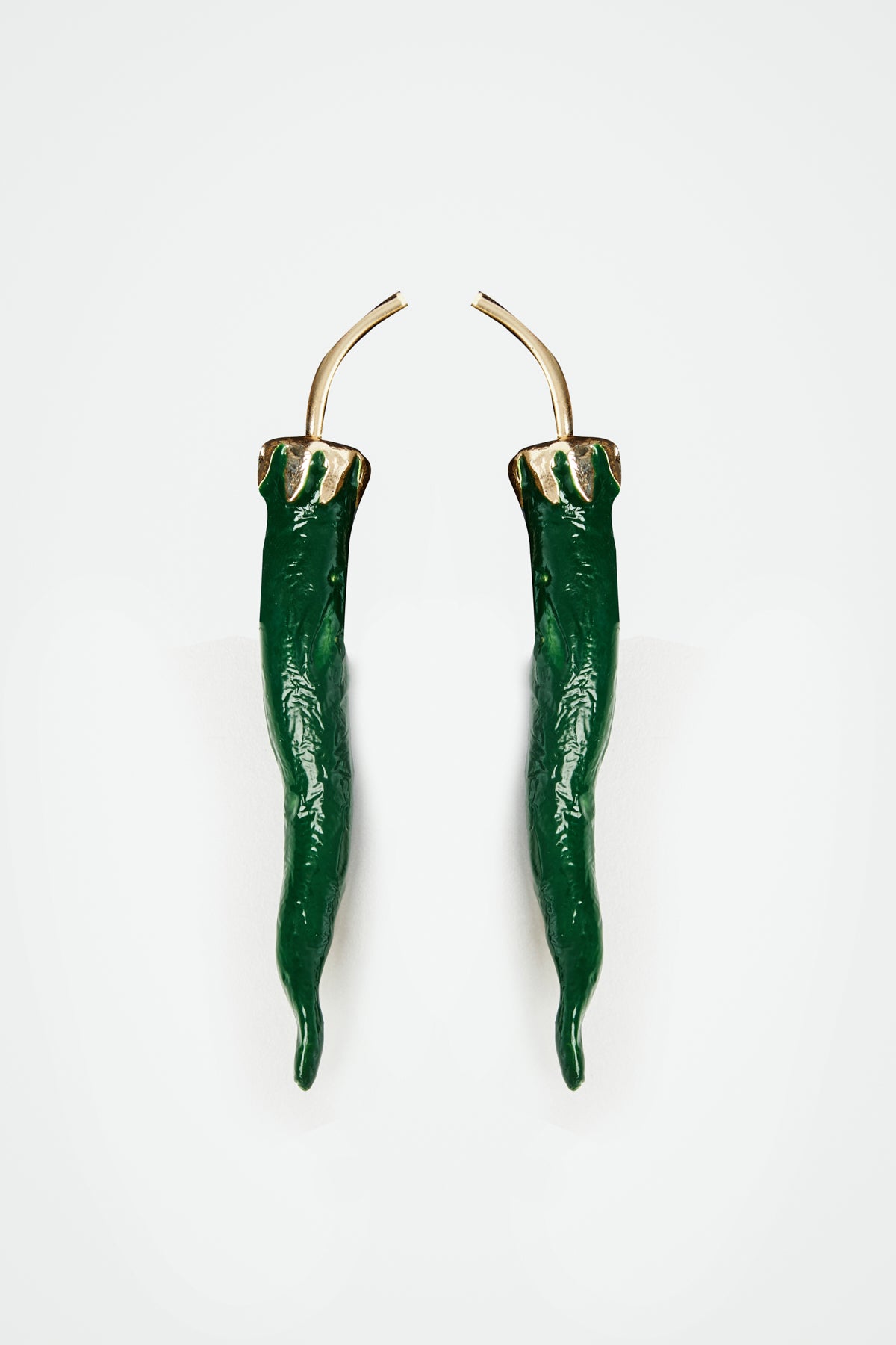 Green Chili Earrings