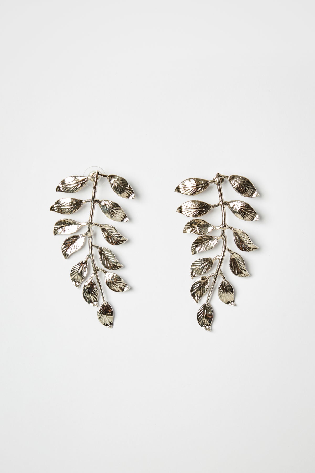 Silver Branch Earrings
