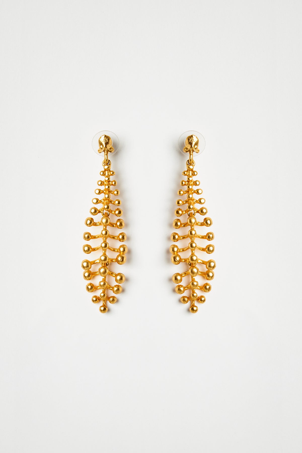 Spine Form Earrings
