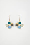 Geometric Colored Earrings