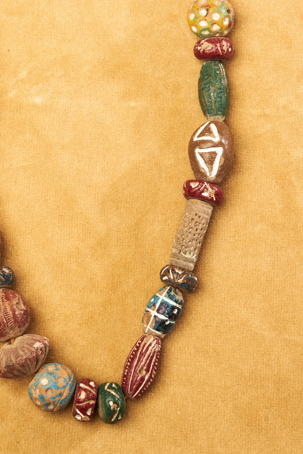 Mixed Ethnic Bead Necklace