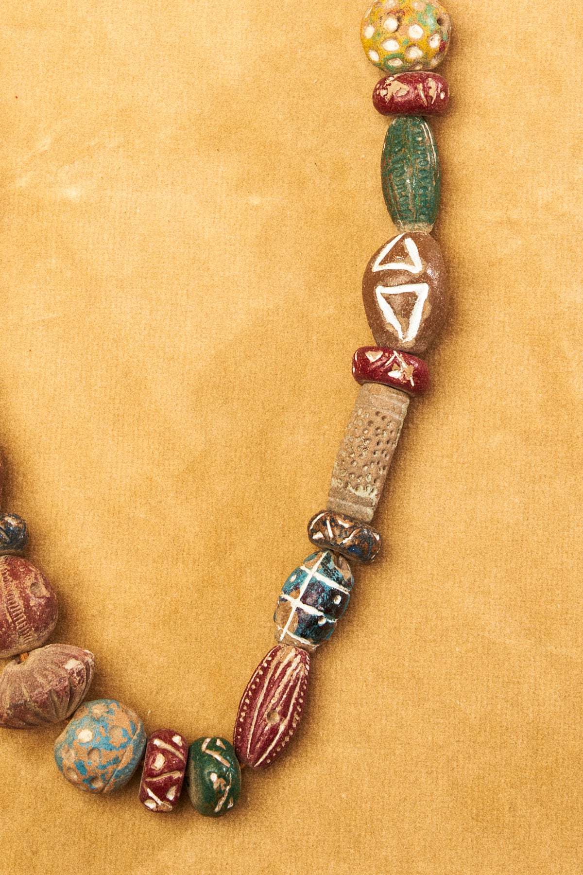 Mixed Ethnic Bead Necklace