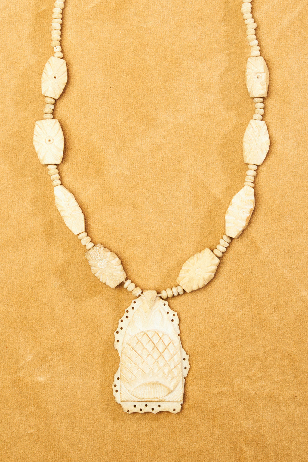 Carved Ivory Necklace