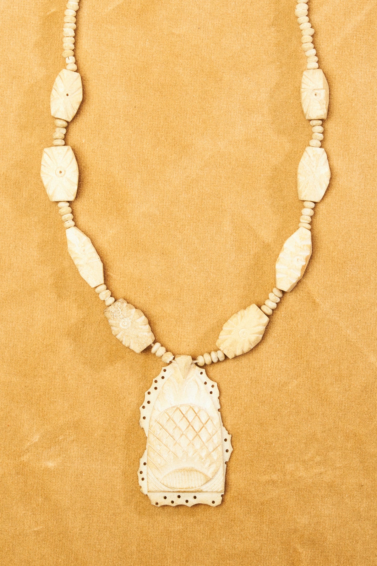 Carved Ivory Necklace
