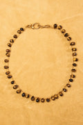 Tiger's Eye Tear Drop Bead Necklace