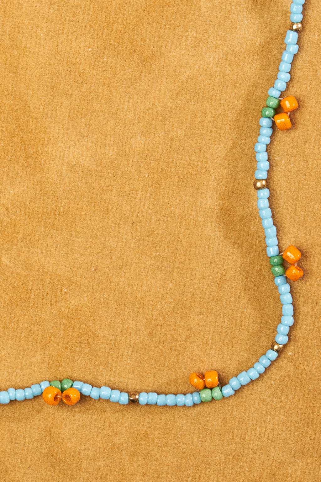 Blue Fruit Bead Necklace