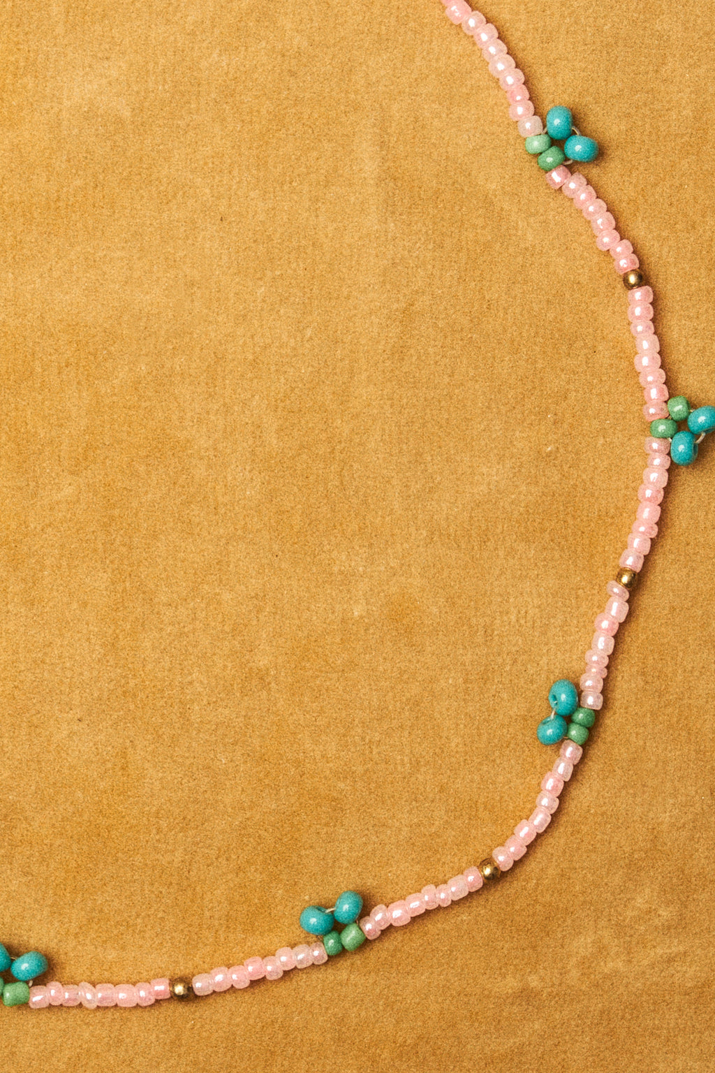 Pink Fruit Bead Necklace