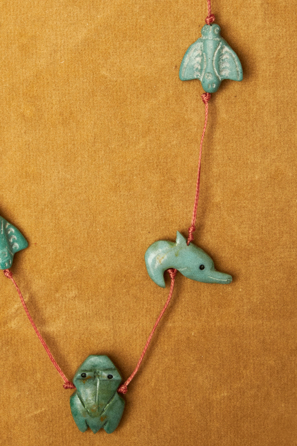 Turquoise Animal Charm Necklace