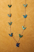 Lapis Lazuli & Turquoise Animal Charm Necklace