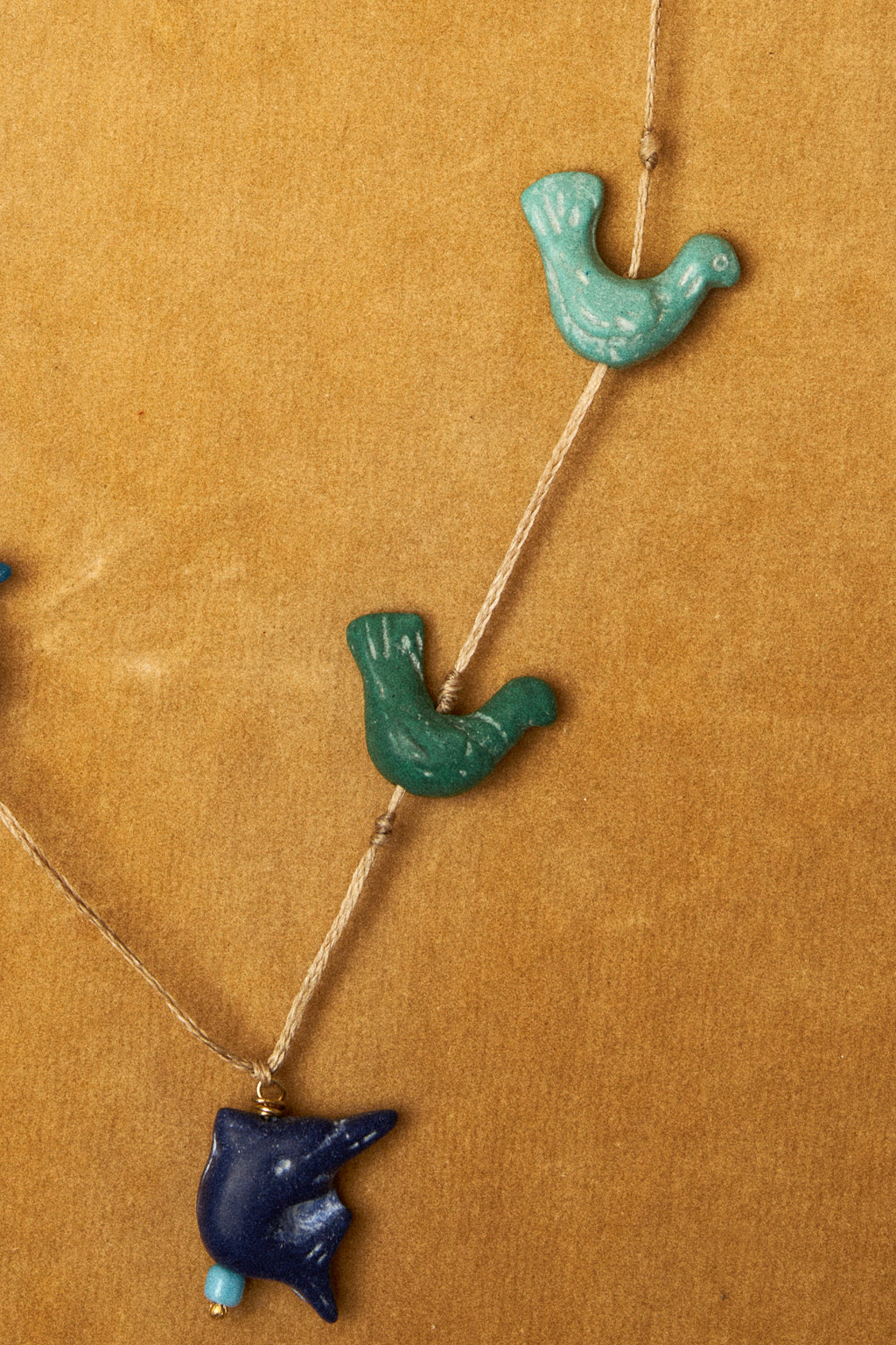 Lapis Lazuli & Turquoise Animal Charm Necklace
