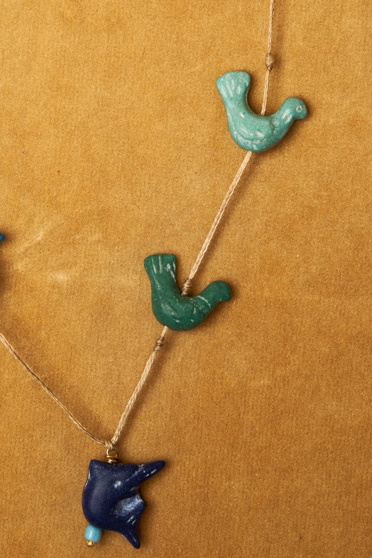 Lapis Lazuli & Turquoise Animal Charm Necklace