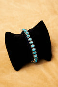 Woven Diamond Pavé Turquoise Bracelet