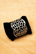 Silver Lace Cuff Bracelet