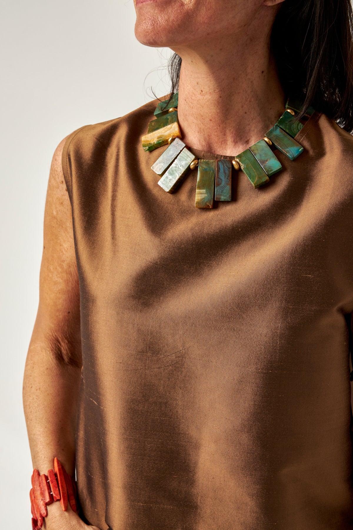 Green Stone Necklace