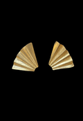 Geometric Fan Earrings