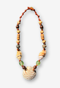 Mixed Bead & Seashell Necklace