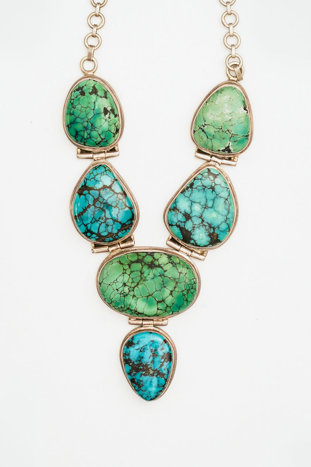 Large Turquoise Bead Necklace