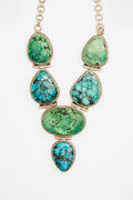 Large Turquoise Bead Necklace