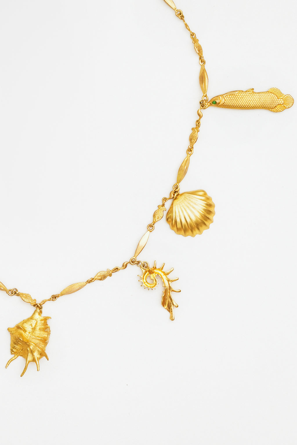 Symbols of the Sea Charms Necklace