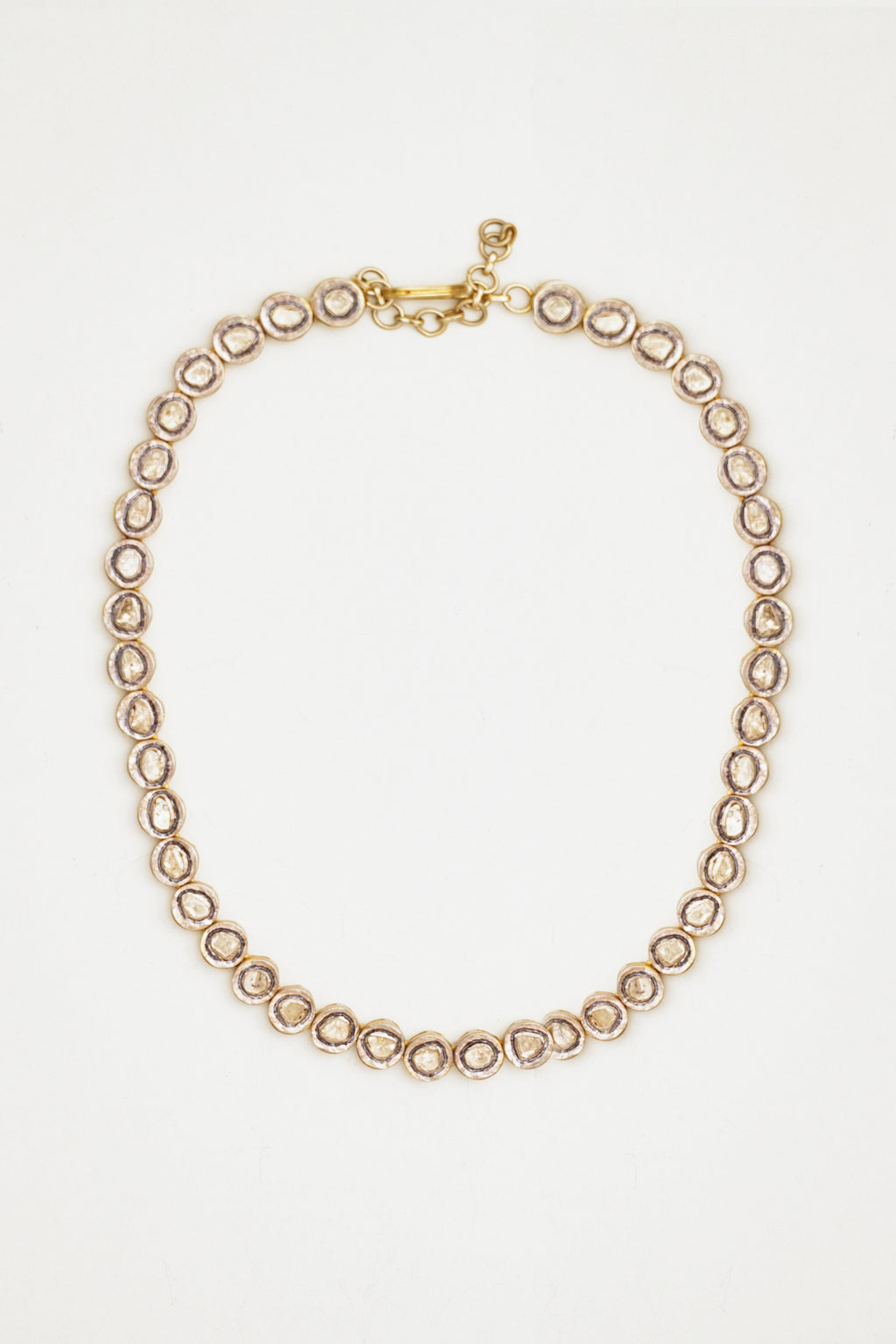 Rose-cut Diamond Necklace
