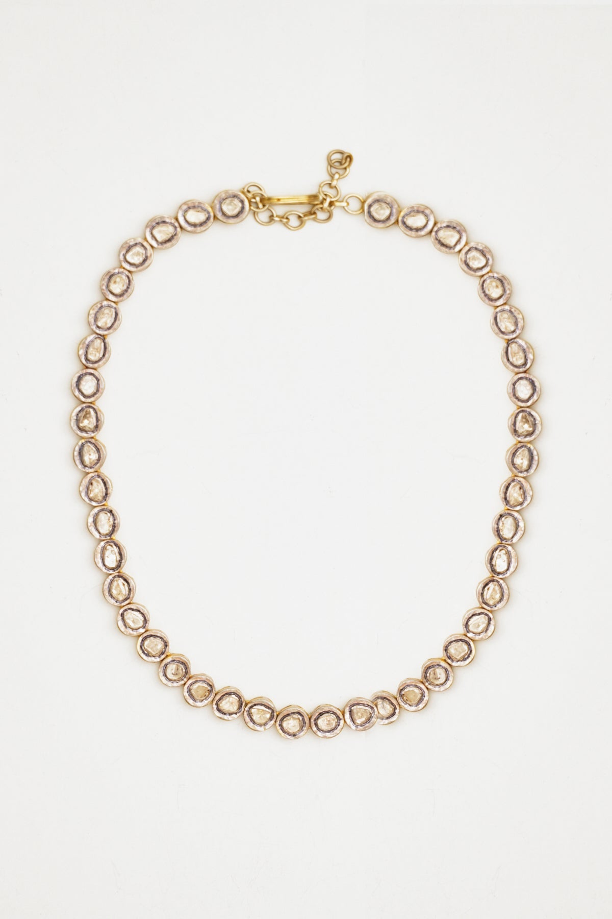 Rose-cut Diamond Necklace