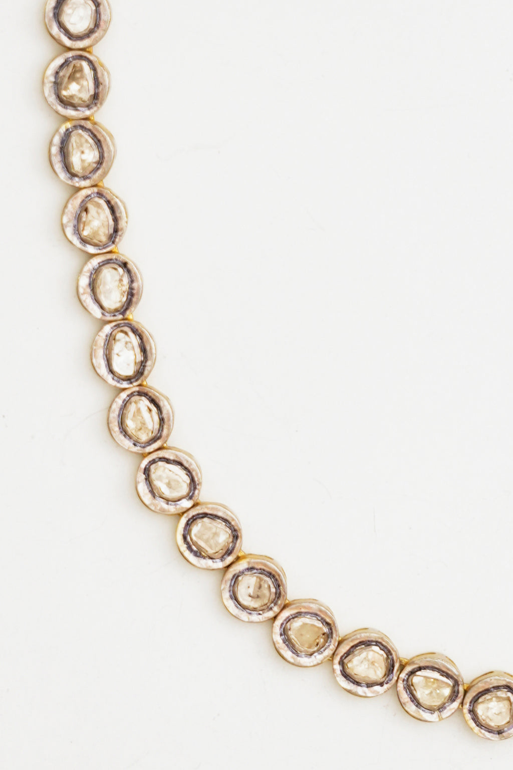 Rose-cut Diamond Necklace