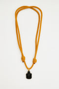 Turtle Charm Necklace with Adjustable Cord