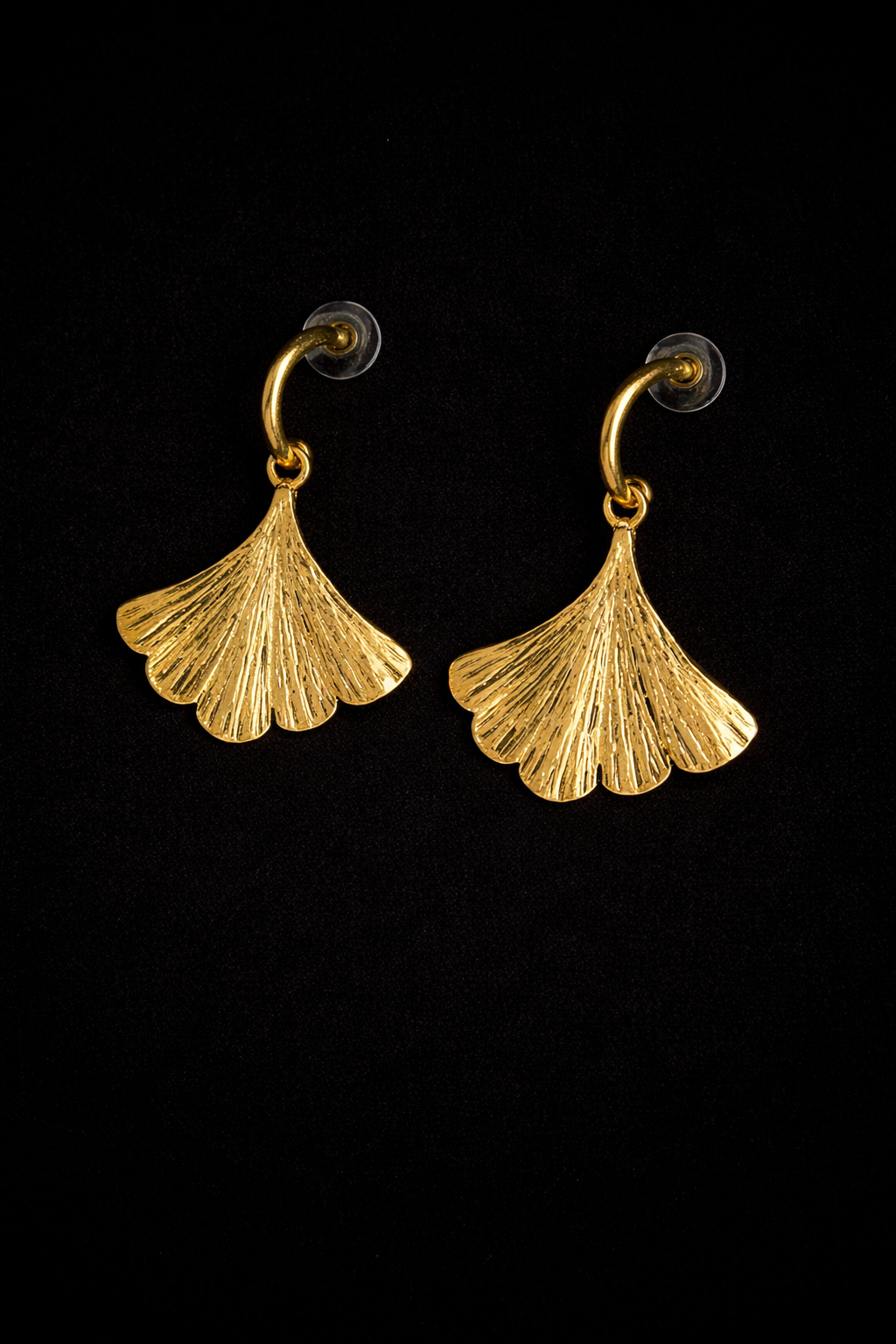 Ginkgo Leaf Earrings