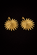 Palm Leaf Earrings