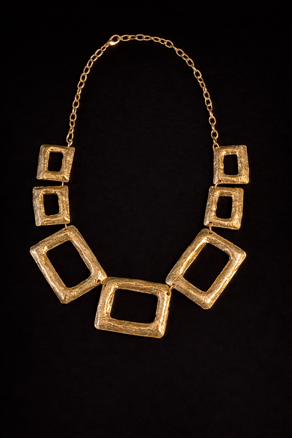 Geometric Chain Necklace