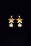 Star & Pearl Earrings