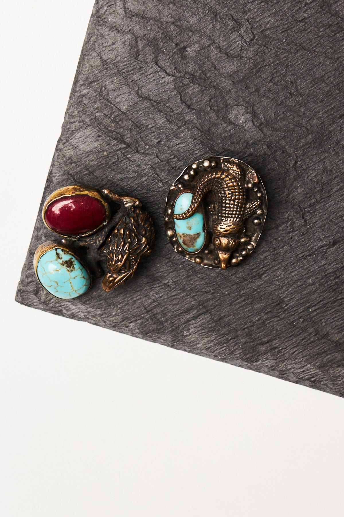 Spirit & Stone Crocodile Earrings